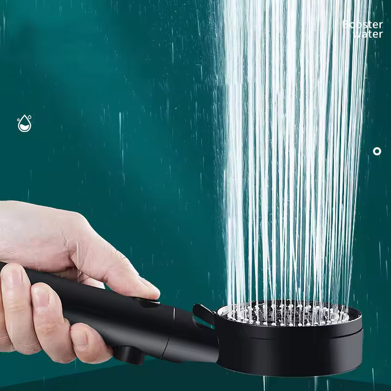 High-Pressure Handheld Shower Head Holder | Adjustable Wall Mount with One-Touch Stop
