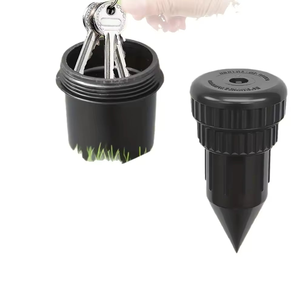 StealthSpray™ Garden Sprinkler Key Hider – Hidden Outdoor Safe Box