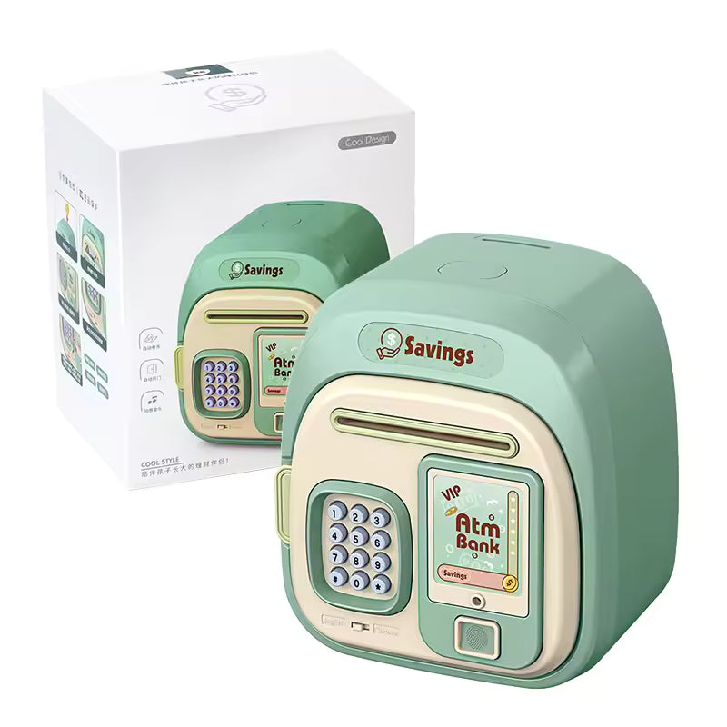 MiniATM™ Electronic Piggy Bank – Password Safe with Sound for Kids