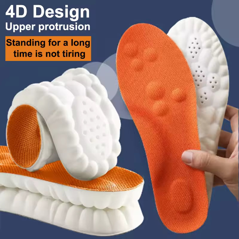 High Elasticity Sport Insoles with Arch Support