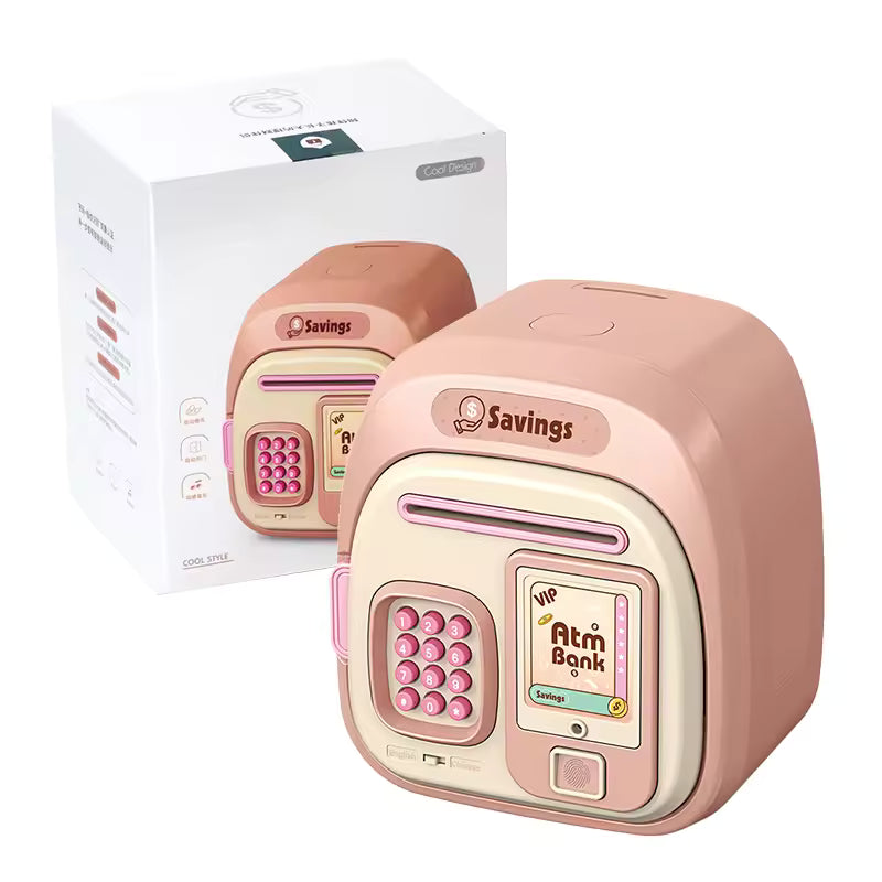 MiniATM™ Electronic Piggy Bank – Password Safe with Sound for Kids