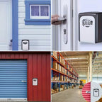 SecureFlip™ Combination Key Safe – Heavy-Duty Lock Box with Dial Code