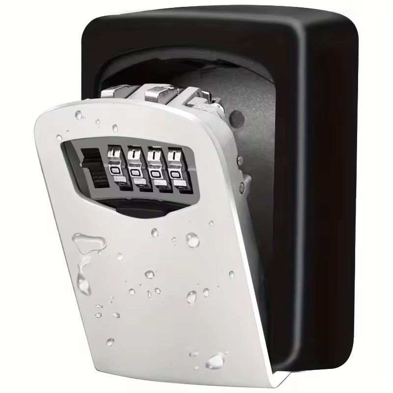 SecureFlip™ Combination Key Safe – Heavy-Duty Lock Box with Dial Code