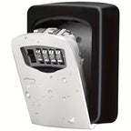 SecureFlip™ Combination Key Safe – Heavy-Duty Lock Box with Dial Code