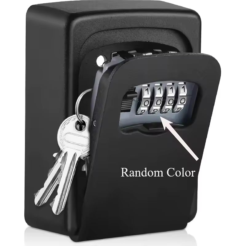 SecureFlip™ Combination Key Safe – Heavy-Duty Lock Box with Dial Code