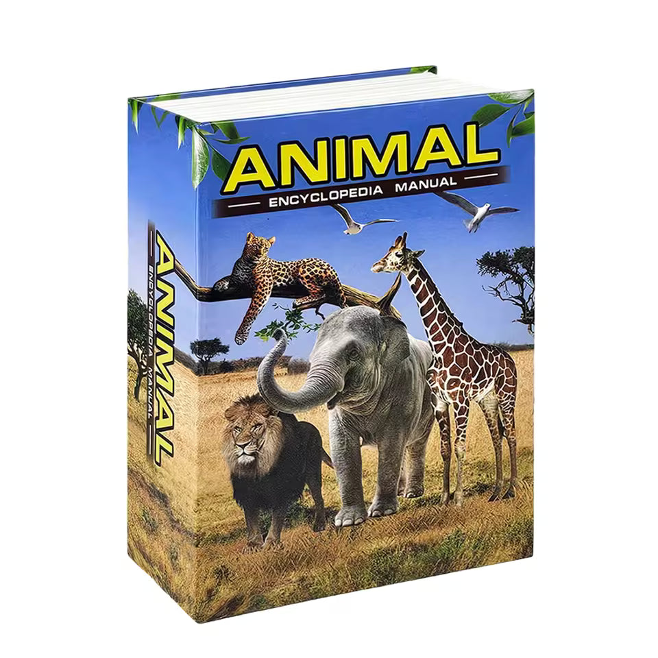 SecretBook™ Combination Lock Safe – Hidden Money Vault for Kids