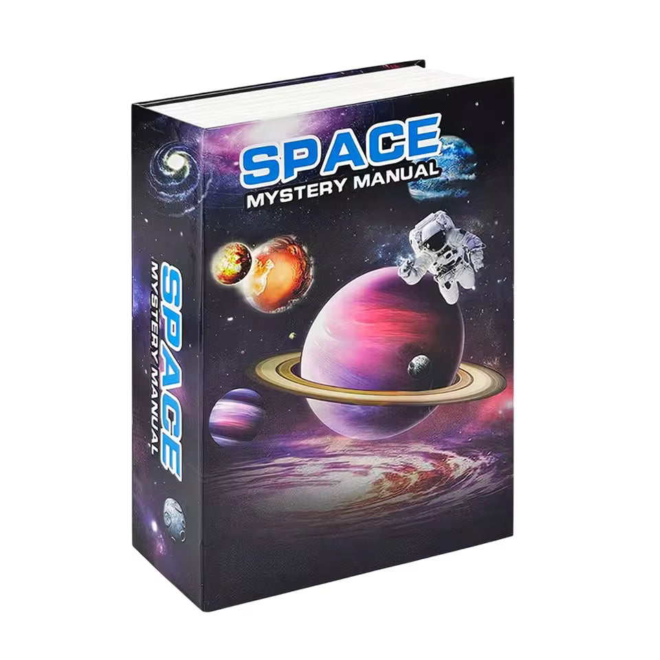 SecretBook™ Combination Lock Safe – Hidden Money Vault for Kids