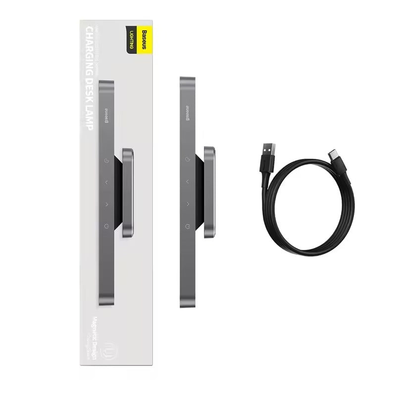 Baseus Magnetic Desk Lamp Rechargeable LED Light Stepless Dimming Eye Care