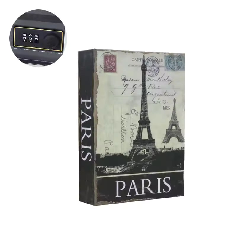 HiddenVault™ Classic Book Safe – Secret Money & Jewelry Lock Bo