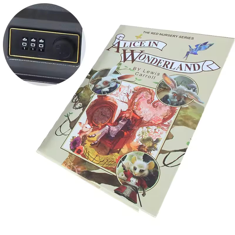 HiddenVault™ Classic Book Safe – Secret Money & Jewelry Lock Bo