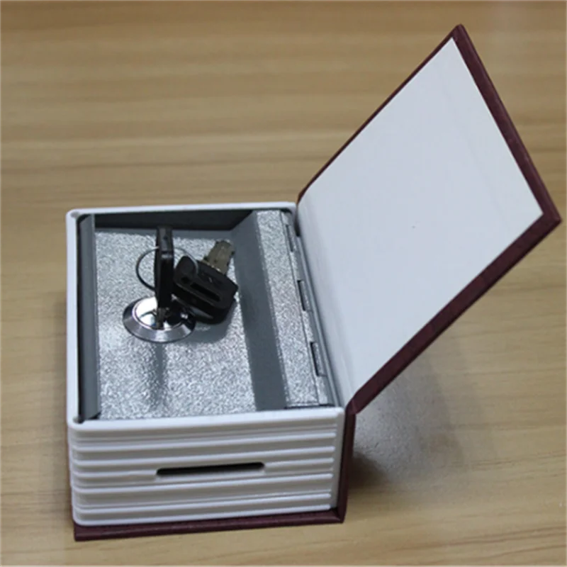 Secret Book Safe with Lock – Hidden Money Storage Box