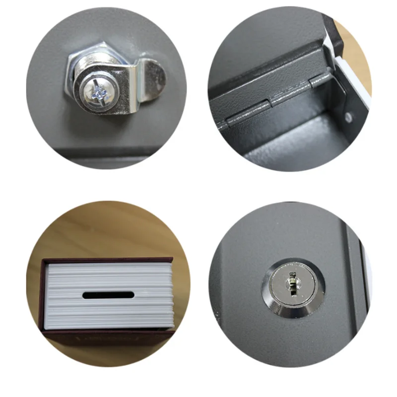 Secret Book Safe with Lock – Hidden Money Storage Box
