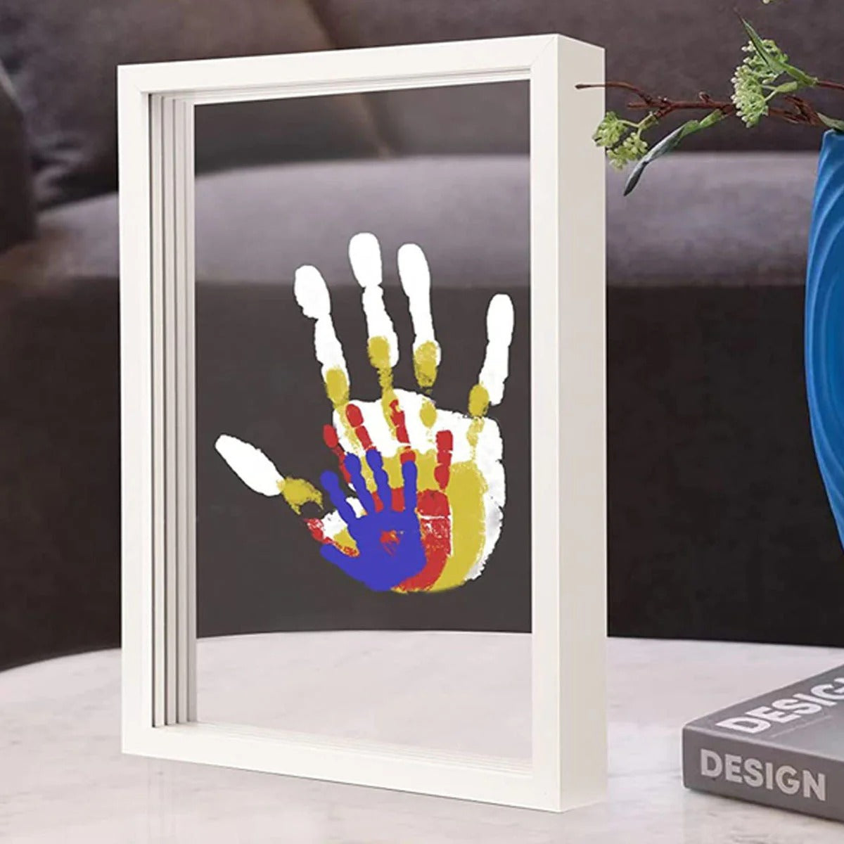 DIY Family Handprint Photo Frame Keepsake Kit