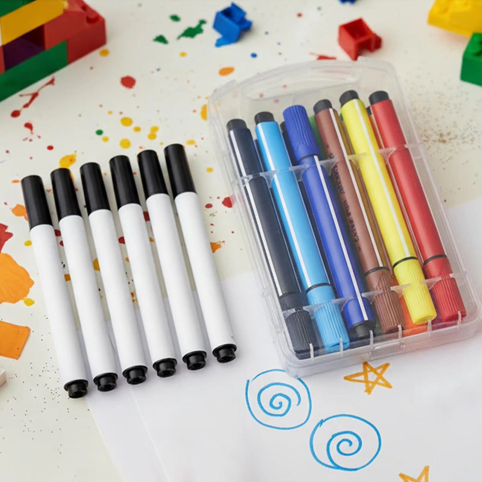 Drawing Robot Marker Set – Auto Sketching Art Toy for Kids