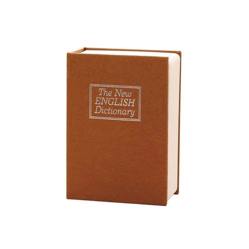 Secret Book Safe with Lock – Hidden Money Storage Box