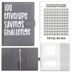 100 Envelope Savings Challenge Binder