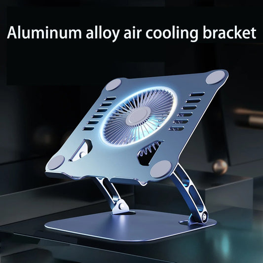 Laptop Stand with Built-in Cooling Fan