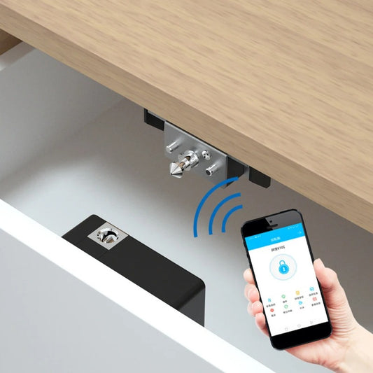 Invisible RFID Drawer Lock