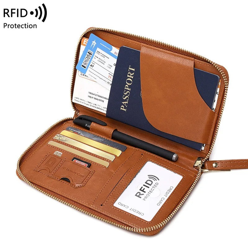RFID Blocking Passport Holder