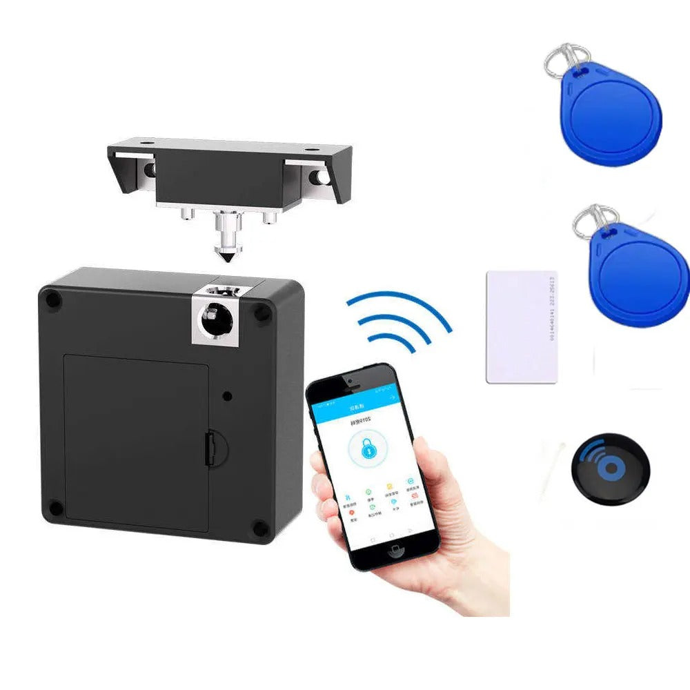 Invisible RFID Drawer Lock