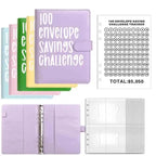 100 Envelope Savings Challenge Binder