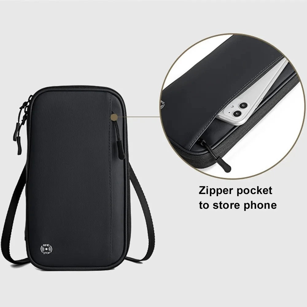 RFID-Safe Travel Passport Holder