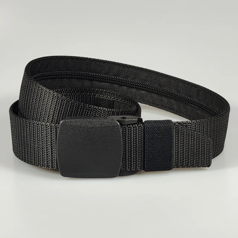 Belt with Hidden Money Pocket