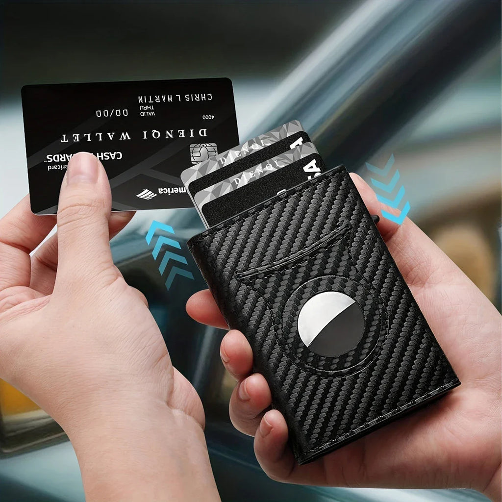 Credit Card Holder with AirTag Holder
