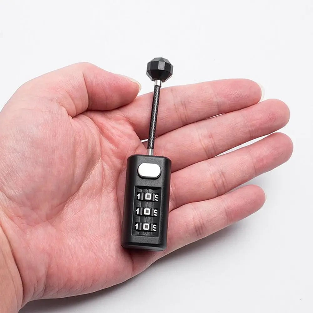 3-Digit Combination Luggage Padlock