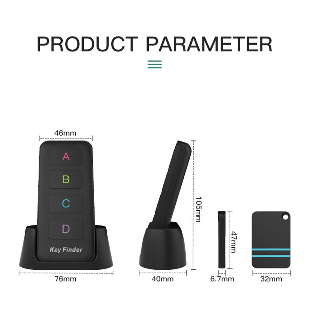 Wireless RF Key Finder Set