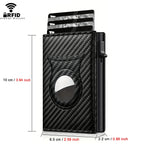 Credit Card Holder with AirTag Holder