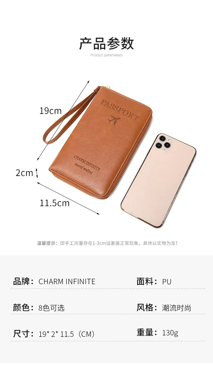 RFID Blocking Passport Holder