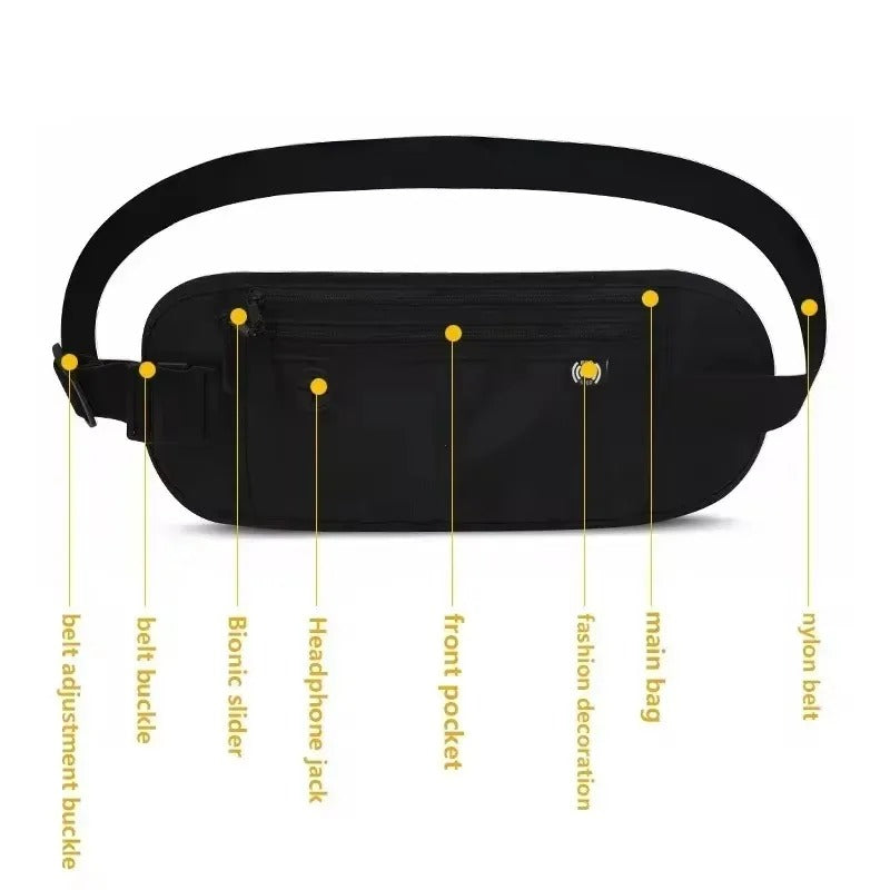 Invisible Travel Waist Pouch