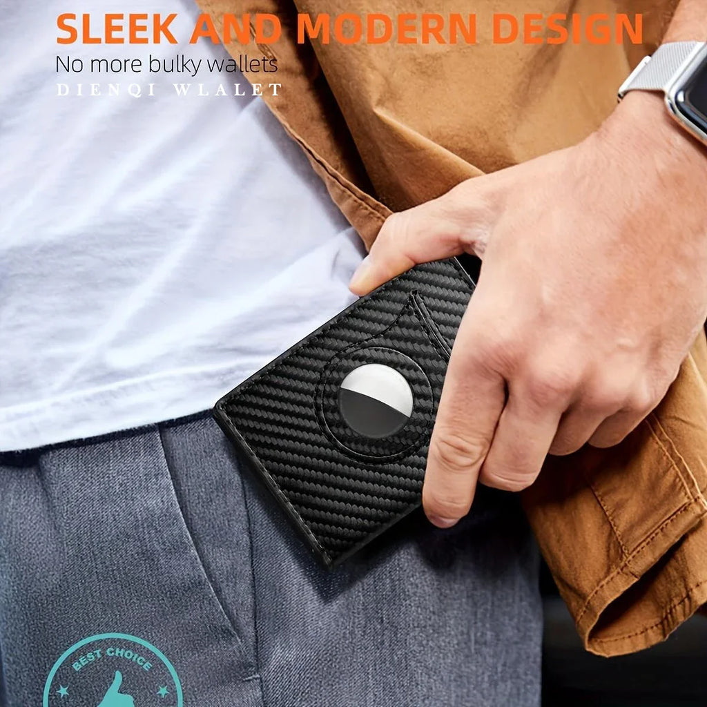 Credit Card Holder with AirTag Holder