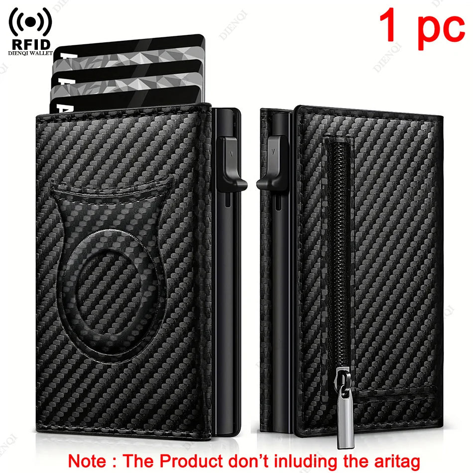 Credit Card Holder with AirTag Holder