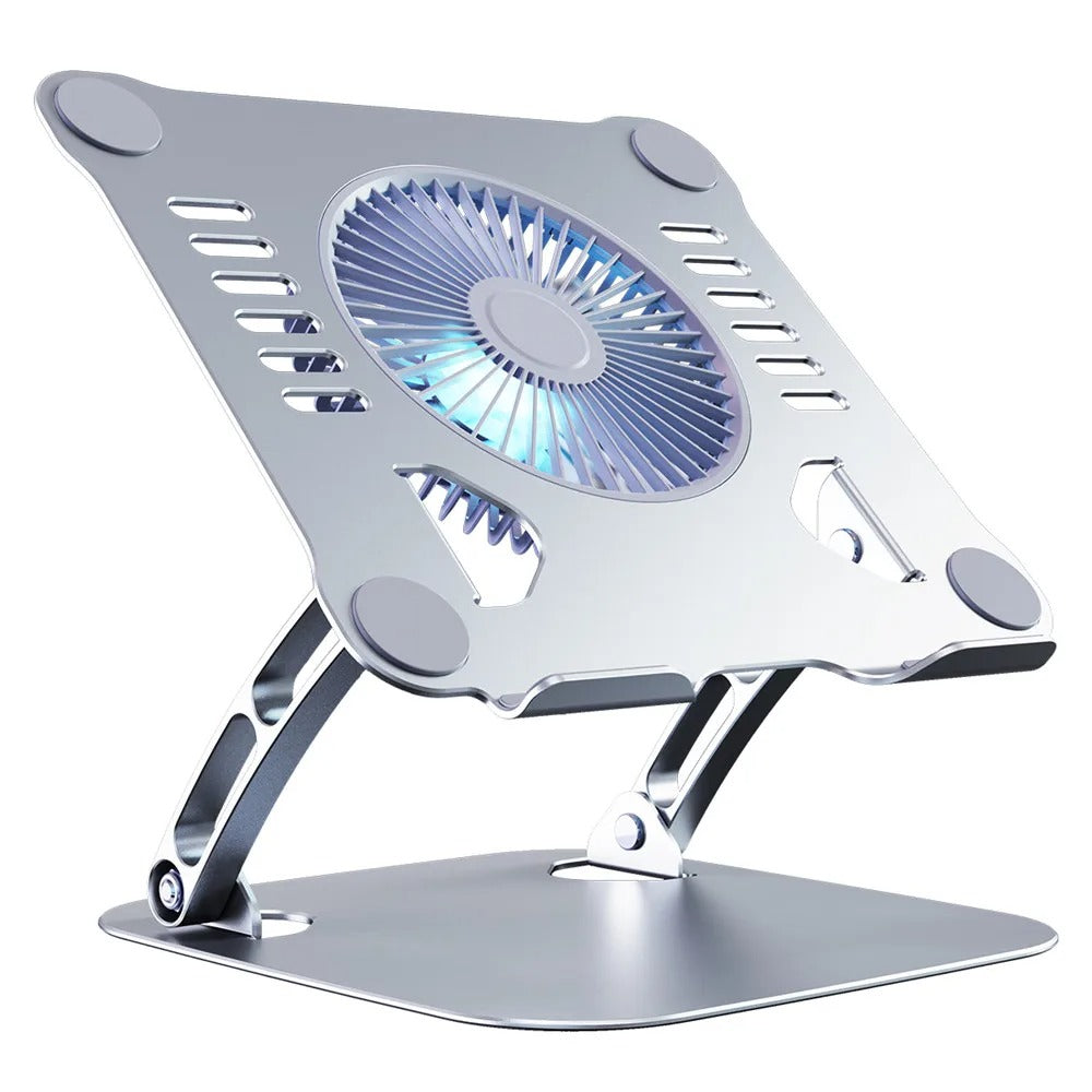 Laptop Stand with Built-in Cooling Fan
