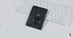 Slim Minimalist Leather Wallet with AirTag Holder