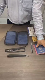 RFID-Safe Travel Passport Holder